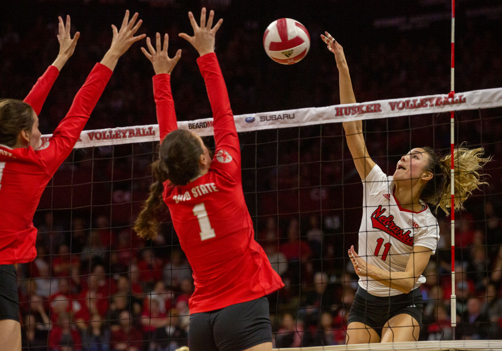 Nebraska Volleyball vs. Ohio State Photo No. 11